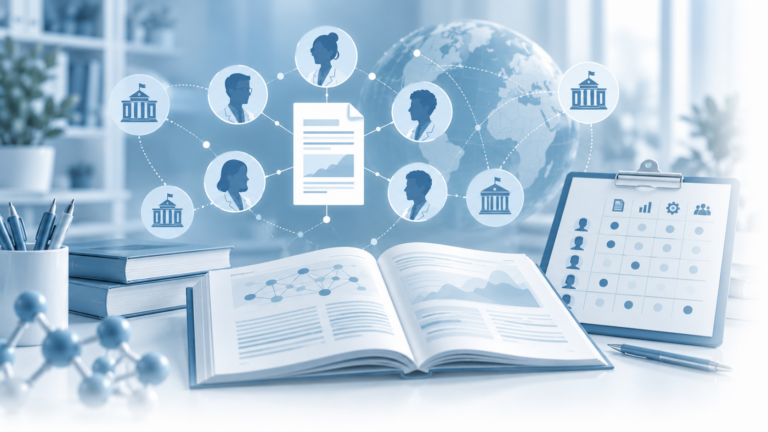 Managing Author Contributions in Multi-Institutional Projects